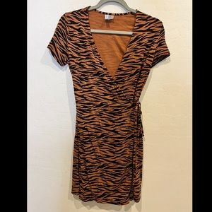 Tiger 🐅 Print Mini Dress